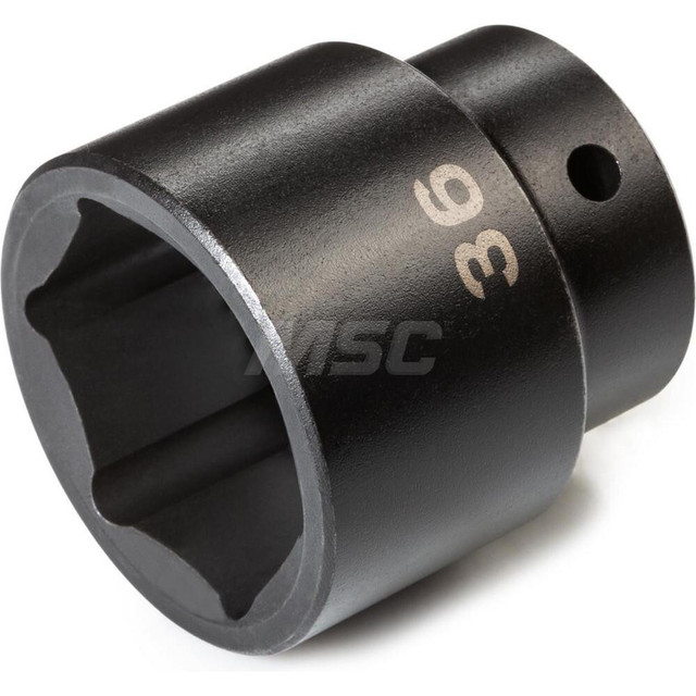 Tekton SID22136 1/2 Inch Drive x 36 mm 6-Point Impact Socket