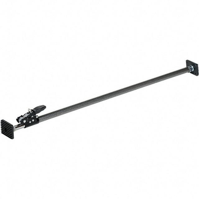 Vestil CB-PU-3 Cargo Handling, Control Devices; Product Type: Tube Load Bar ; Material: Steel ; End Pads: Rectangular Rubber ; Release Method: Ratchet ; Tightening Method: Ratchet ; Color: Gray