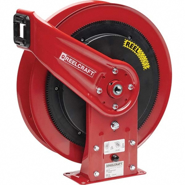 Reelcraft RS7400 OHP Hose Reel without Hose: 1/4" ID Hose, 50' Long