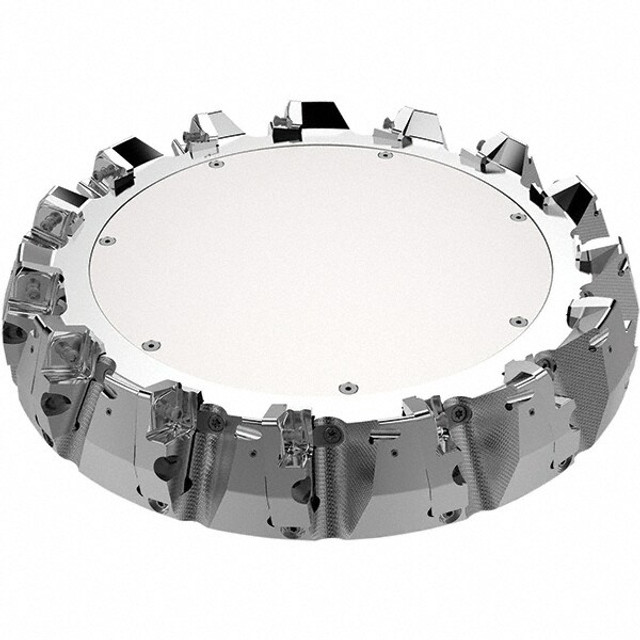 Seco 03167773 315mm Cut Diam, 60mm Arbor Hole, 11mm Max Depth of Cut, 71° Indexable Chamfer & Angle Face Mill