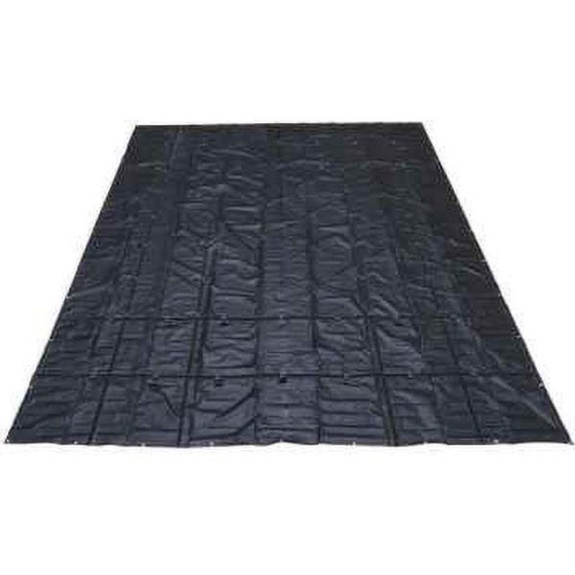 US Cargo Control LST20166-BLK Tarp/Dust Cover: Black, Polyester, 20' Long x 16' Wide