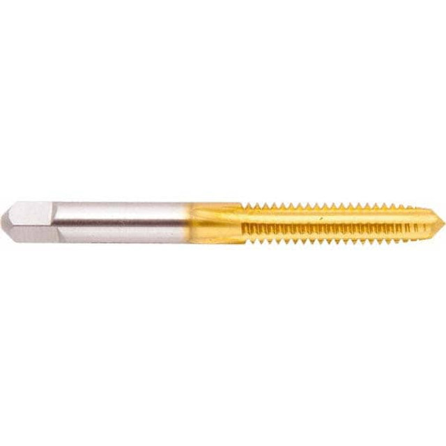 Regal Cutting Tools 008101AS25 #4-48 Plug RH 2B H2 TiN High Speed Steel 3-Flute Straight Flute Hand Tap