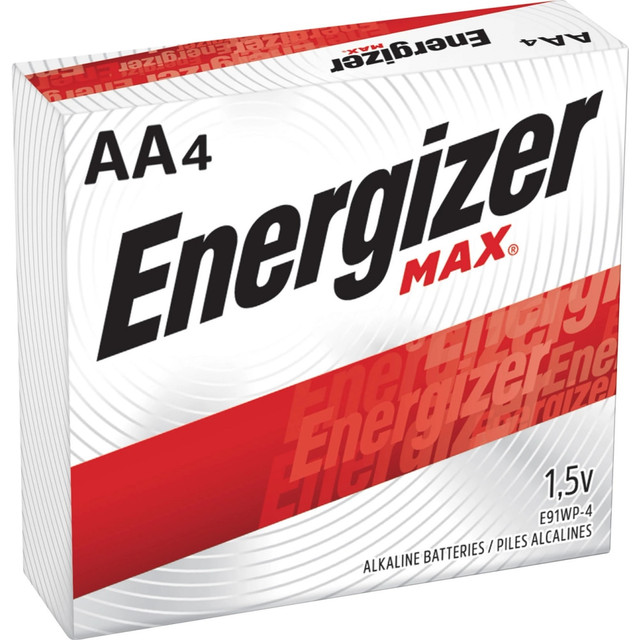 ENERGIZER BRANDS LLC E91 Energizer Max AA Alkaline Batteries, Case Of 144 ENERGIZER BRANDS LLC E91 Energizer Max AA Alkaline Batteries, Case Of 144