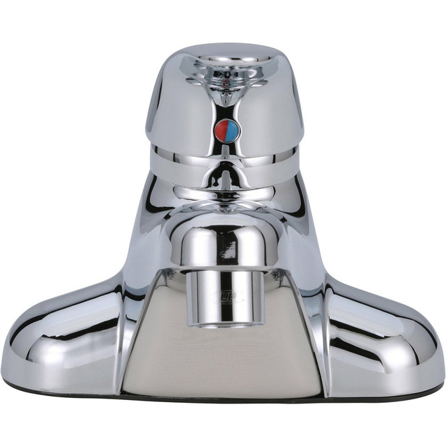 Zurn Z7443-XL-FC Lavatory Faucets; Inlet Location: Bottom ; Spout Type: Fixed ; Inlet Pipe Size: 3/8 ; Inlet Gender: Female ; Handle Type: Lever ; Maximum Flow Rate: 0.5