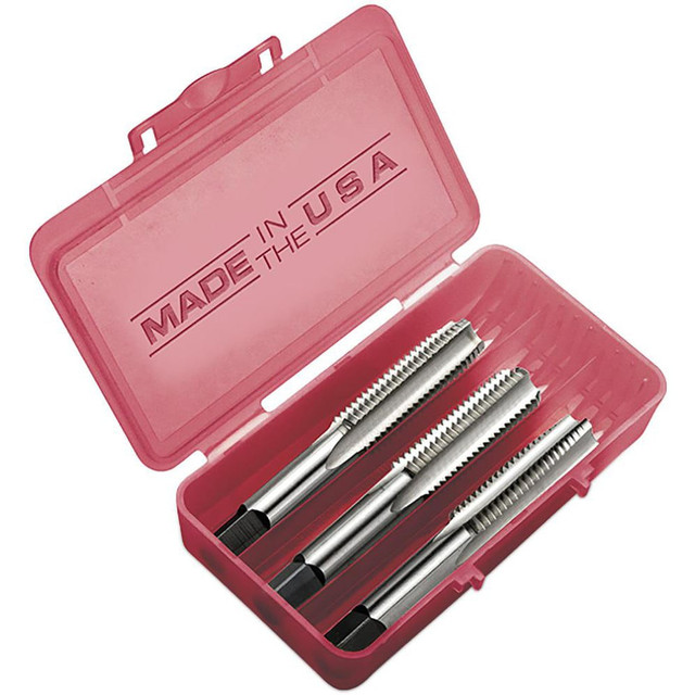 Titan USA TT89971 Tap Sets; Minimum Tap Thread Size (Inch): 1-14 ; Material: High-Speed Steel ; Overall Length (Decimal Inch): 5.1250 ; Thread Direction: Right Hand ; Thread Limit: H4 ; Number Of Taps: 3