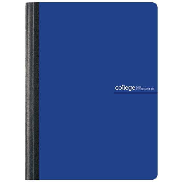 Whether you are at home, at the office or in class, having a place to jot down notes is important. This composition book is center sewn and features a tear-resistant poly cover, ensuring it can stand up to daily use.  Tear-resistant poly cover is strong and durable.  Comes with 80 lined sheets to help you in class or at a meeting.  Center-sewn sheets are held firmly in place.