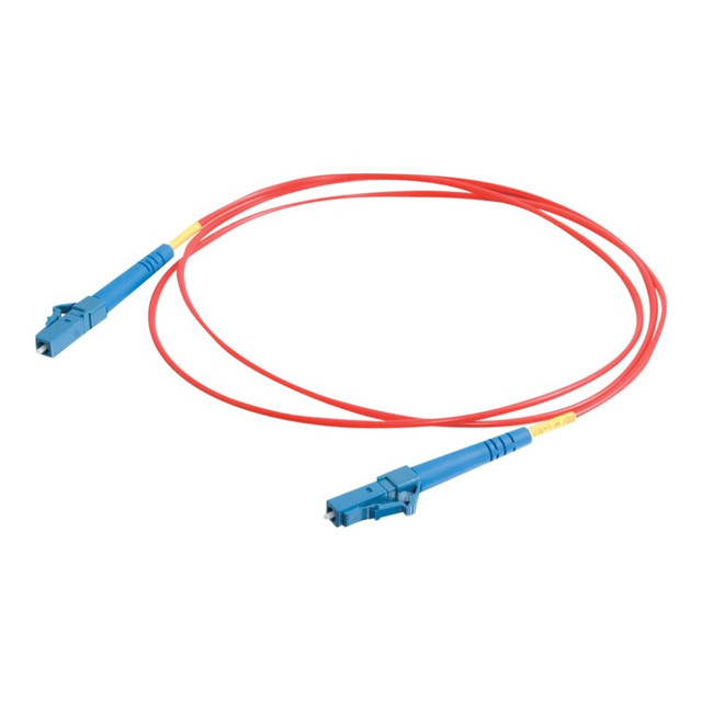 LASTAR INC. 33457 C2G 3m LC-LC 9/125 Simplex Single Mode OS2 Fiber Cable - Red - 10ft - Patch cable - LC single-mode (M) to LC single-mode (M) - 3 m - fiber optic - simplex - 9 / 125 micron - OS2 - red