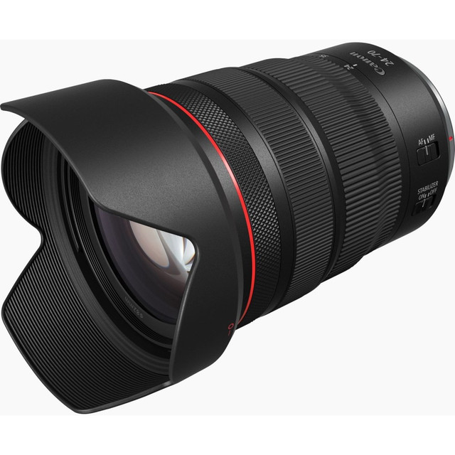CANON USA, INC. 3680C002 Canon - 24 mm to 70 mm - f/2.8 - Standard Zoom Lens for Canon RF - Designed for Digital Camera - 82 mm Attachment - 0.30x Magnification - 2.9x Optical Zoom - Optical IS - 4.9in Length - 3.5in Diameter