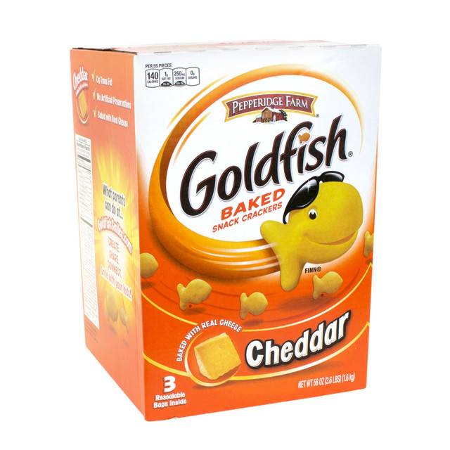 PEPPERIDGE FARM, INC. 220-00430 Pepperidge Farm Goldfish, 3.6-Lb Box PEPPERIDGE FARM, INC. 220-00430 Pepperidge Farm Goldfish, 3.6-Lb Box
