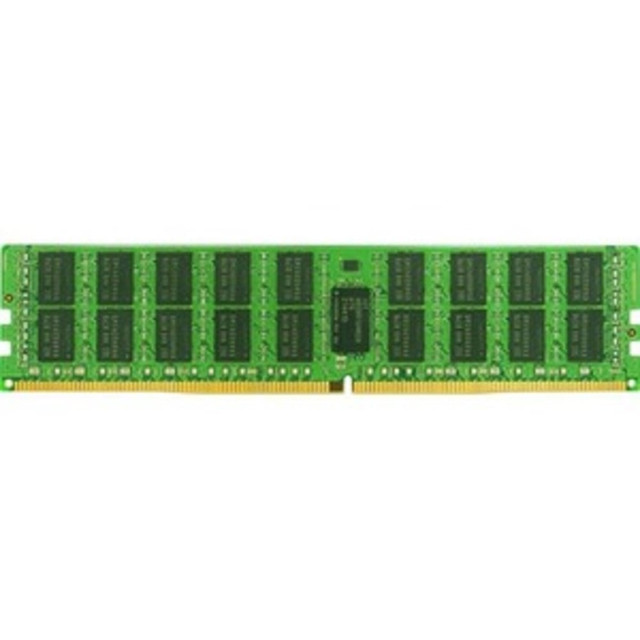 SYNOLOGY AMERICA CORP. Synology D4RD-2666-32G  32GB DDR4 SDRAM Memory Module - For NAS Server - 32 GB - DDR4-2666/PC4-21333 DDR4 SDRAM - 2666 MHz - 1.20 V - ECC - Registered - 288-pin - DIMM