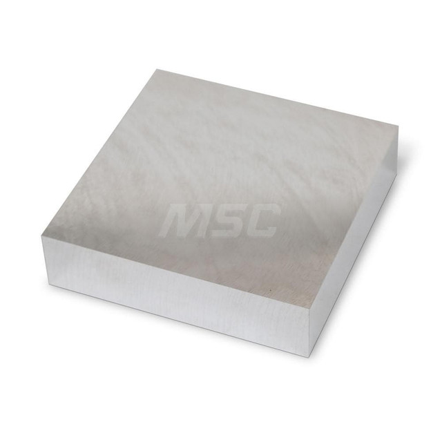 TCI Precision Metals GB606110000404 Aluminum Precision Sized Plate: Precision Ground, 4" Long, 4" Wide, 1" Thick, Alloy 6061