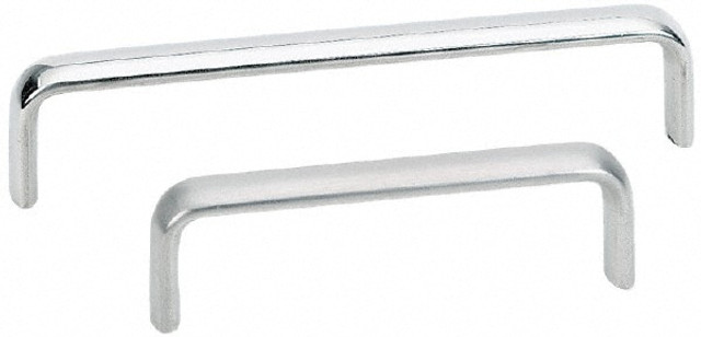 Sugatsune EK-S635/S Drawer Pulls; Material: Stainless Steel ; Finish: Satin ; Projection: 1-17/64; 32.0 ; Overall Width: 102.9; 4-1/16 ; Thread Size: 8-32 Internal