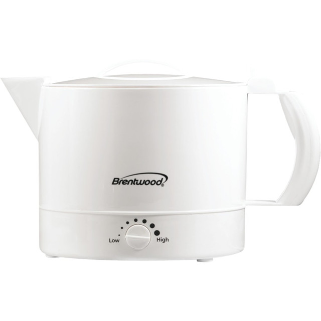 BRENTWOOD APPLIANCES, INC. KT-32W Brentwood 32-Oz Hot Pot, White