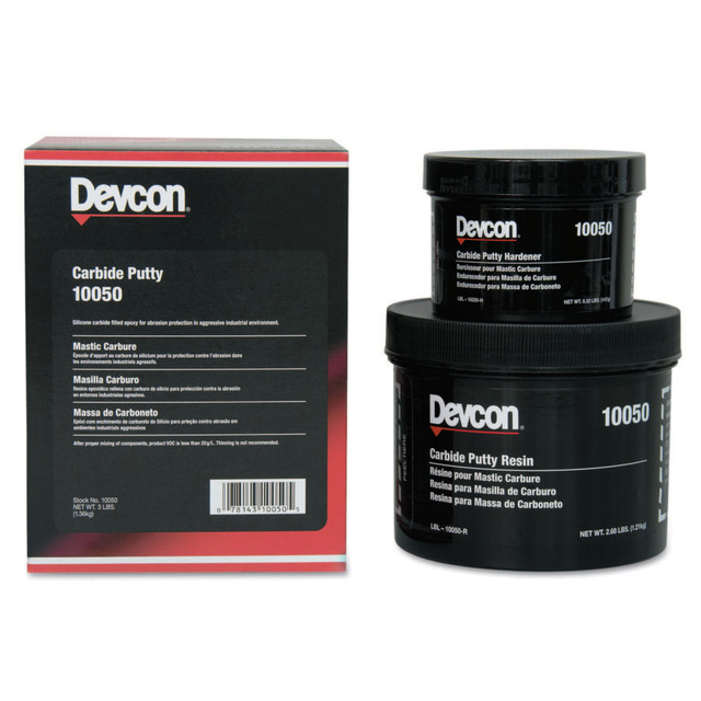ITW DYMON 10050 Devcon Carbide Putty, 3 lb Tub