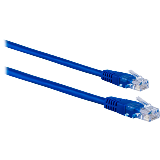 Take your entertainment and networking to the next level with the Ativa Cat6 Ethernet Cable. Enhanced to outperform standard Cat5 and Cat5e cables, this 7ft. Ethernet cable connects high-speed network devices to stream audio and video up to 10Gbps. It reduces buffering and provides a reliable connection, making it ideal for streaming your favorite content, surfing the internet or striving to achieve ultimate gaming victory. The blue cable is encased in a durable jacket to protect against everyday wear, and its 7ft. length provides versatility for office, gaming or home theater setups. Use it with Roku, PlayStation, Xbox, or any smart TV. Achieve a superior connection with the Ativa Cat6 Ethernet Cable.  Backwards compatible - This high-performance Cat6 Ethernet cable is designed for demanding networks and is backwards compatible with Cat5 and Cat5e cable to connect Ethernet-enabled devices in your home or office, such as a computer, hub, cable/DSL modem, network switch or router, internet, streaming audio and video, and gaming applications.  Durable - This blue networking cable is encased in a durable jacket to protect against everyday wear, and its 7ft. length provides versatility for office, gaming or home theater setups.  High-speed connection - Supporting networks up to 10Gbps, this Ethernet cable features RJ45M connectors with gold-plated contacts for accurate data transmission as well as optimal conductivity and speed.  Reliable entertainment - Reduced buffering, maximized speed and minimized electromagnetic interference provide clearer audio and video so you can seamlessly stream movies, surf the internet and compete for ultimate gaming victory through Ethernet-enabled devices such as Roku, PlayStation, Xbox or any smart TV.  100% quality assured - This Ethernet cable is built for performance. If you have any questions, please call 1-877-777-4357.