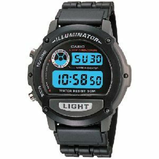 CASIO AMERICA, INC. W87H-1V Casio W87H-1V Sports Wrist Watch - Unisex - Casual - Digital - Quartz