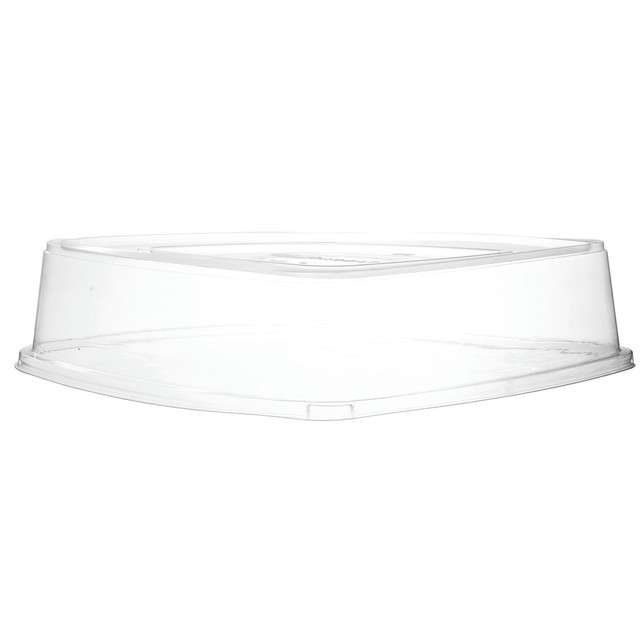 ECO-PRODUCTS, INC. EP-SCTRS16LID Eco-Products Regalia Sugarcane Tray Lids, 16in x 16in, Clear, Pack Of 50 Lids