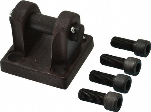 Schrader Bellows HV3-MKBC-200-10 Hydraulic Cylinder Mounting Kits; Kit Type: Cap Clevis Mounting Kit ; Bore Diameter: 2.0000 ; Overall Length: 3.00 ; Includes: Clivs; Pivot Pin; (2) Cotter Pins; (4) Socket Screws ; Number Of Pieces: 8.000 ; Thread Si