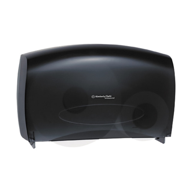 KIMBERLY-CLARK Scott 09551 Kimberly-Clark Professional Plastic Jumbo-Roll Toilet Paper Dispenser, Smoke