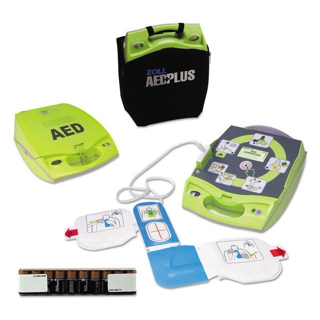 ZOLL MEDICAL CORP 800000400001 AED Plus Semiautomatic External Defibrillator