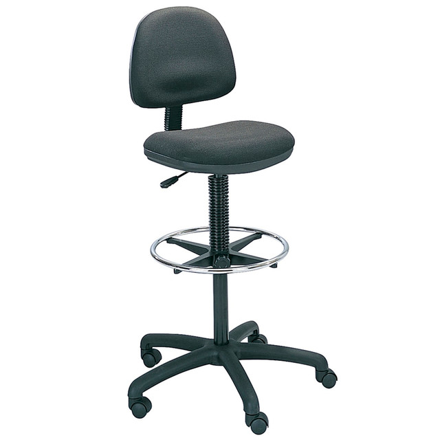 SAFCO PRODUCTS CO Safco 3401BL  Precision Extended-Height Fabric Chair, Black