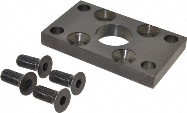 Schrader Bellows HV3-MKJ/H-200-1 Hydraulic Cylinder Mounting Kits; Kit Type: Flange Mounting Kit ; Bore Diameter: 2.0000 ; Overall Length: 5.13 ; Includes: Flange; (4) Socket Screw ; Number Of Pieces: 5.000 ; Thread Size: 3/4 in-16