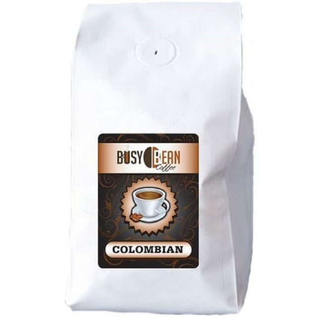 BUSY BEAN COFFEE, INC 20002 Hoffman Busy Bean Columbian Whole Bean Coffee, Light Roast, 5 Lb, Pack Of 2 Bags BUSY BEAN COFFEE, INC 20002 Hoffman Busy Bean Columbian Whole Bean Coffee, Light Roast, 5 Lb, Pack Of 2 Bags
