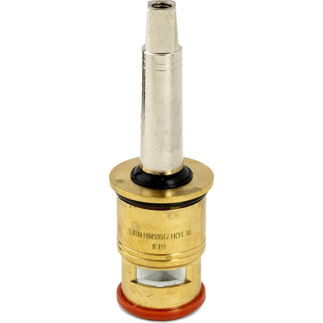 Zurn 59517008 Faucet Replacement Parts & Accessories; Product Type: Quarter Turn Cartridge ; Material: Brass ; Finish: Polished Brass