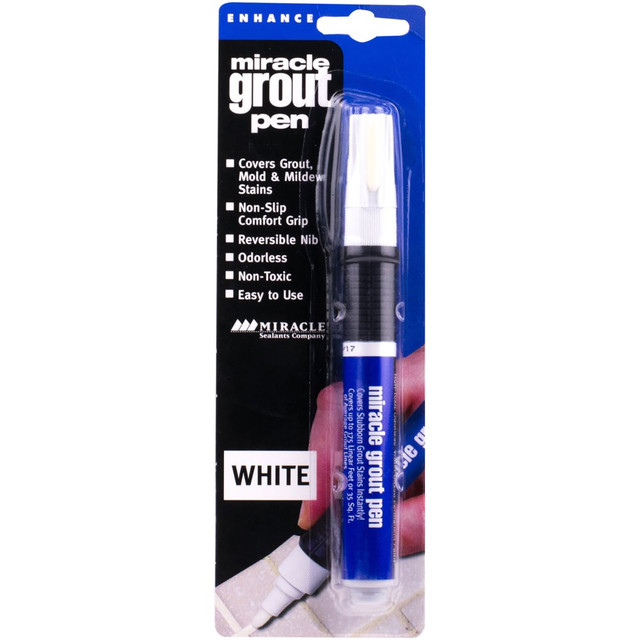 RUST-OLEUM CORPORATION Miracle Sealants GRTPENWHT6  Grout Pens, 0.25 Oz, White, Case Of 6 Pens