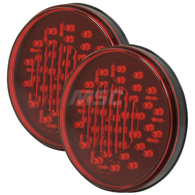 RoadPro RP-5570R40L/2 Turn Signal & Tail Lights; Product Type: Heavy Duty Side & Tail ; Color: Red ; Length (Inch): 4 ; Specifications: Sealing Lighting