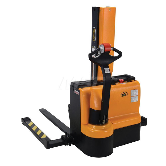 Vestil SNM3-43-AA 3,000 Lb Capacity, 45" Lift Height, Battery Operated Stacker