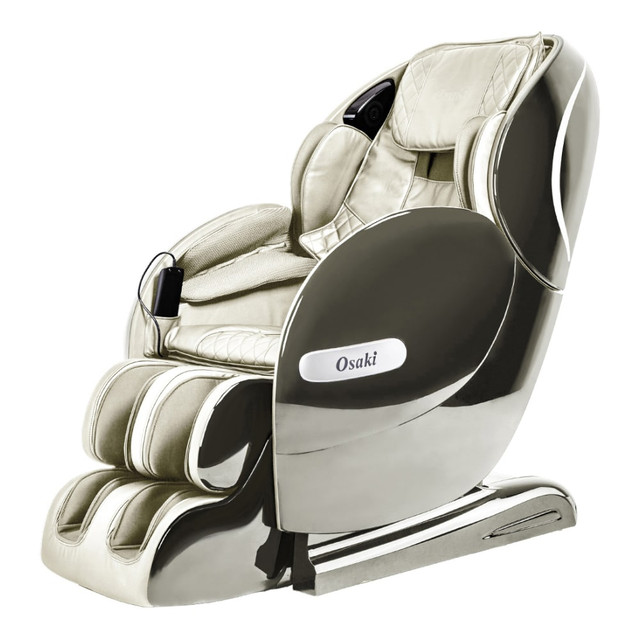 KAMHI WORLD 812512033908 Osaki OS-3D Monarch Massage Chair, Beige