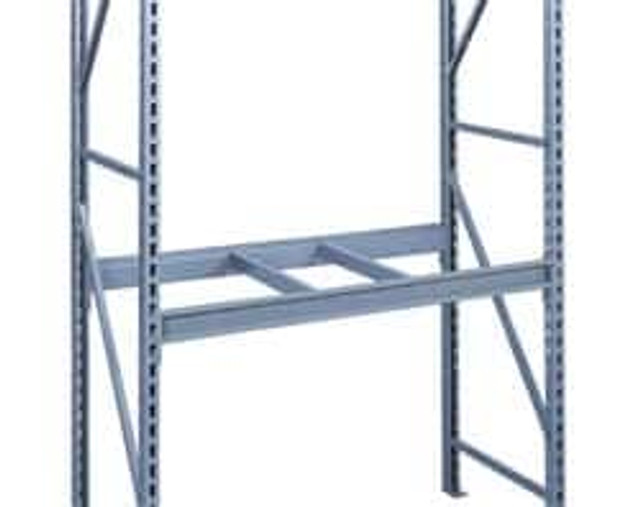 Tennsco BUF-4896 Bulk Storage Welded Rack End Framing Upright: 1-3/4" Wide, 48" Deep, 96" High, 10,000 lb Capacity