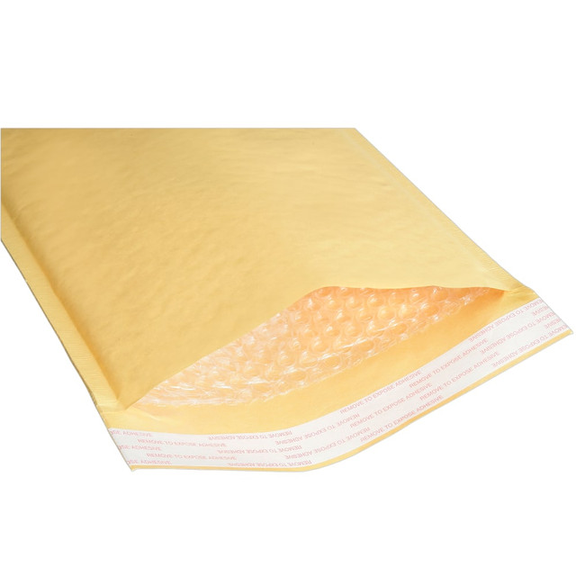 NATIONAL INDUSTRIES FOR THE BLIND 8105-00-117-9866 SKILCRAFT Kraft Lightweight Cushioned Mailers, 7 1/4in x 12in, Kraft, Pack Of 100 (AbilityOne 8105-00-117-9866)