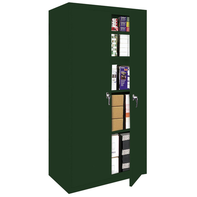 Steel Cabinets USA FS-36MAG2-HUG Storage Cabinets; Cabinet Type: Lockable Welded Storage Cabinet ; Cabinet Material: Steel ; Cabinet Door Style: Flush ; Locking Mechanism: Keyed ; Assembled: Yes ; Mounting Location: Free Standing