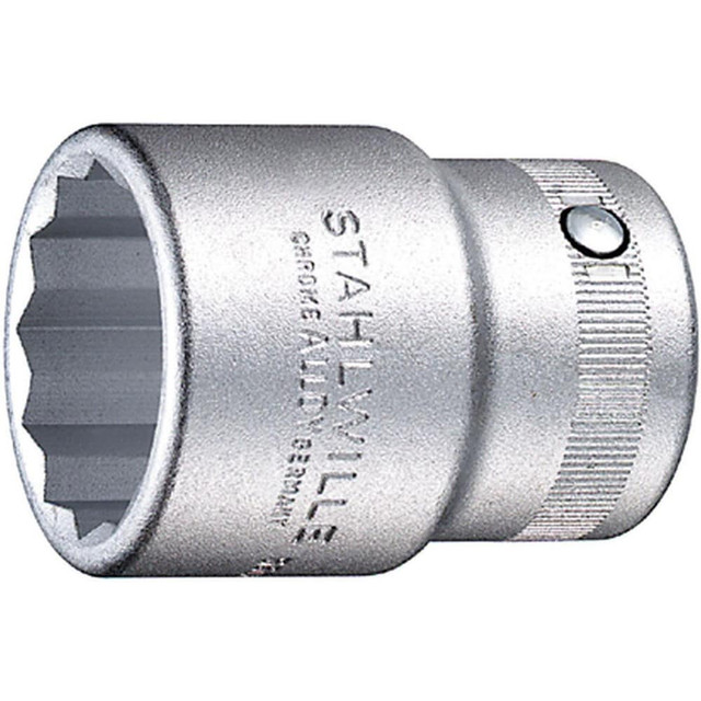 Stahlwille 05410056 Hand Sockets; Socket Type: Standard ; Drive Size: 3/4in (Inch); Socket Size (Inch): 1-1/4 ; Drive Style: Hex ; Number Of Points: 12 ; Overall Length (Decimal Inch): 2.2900