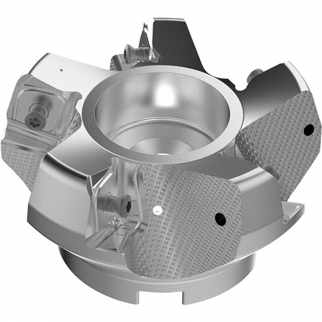 Seco 03156817 125mm Cut Diam, 40mm Arbor Hole, 11mm Max Depth of Cut, 71° Indexable Chamfer & Angle Face Mill