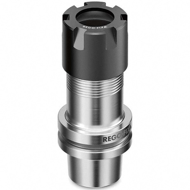 Rego-Fix 4540.11624 Collet Chuck: 0.5 to 10 mm Capacity, ER Collet, Hollow Taper Shank