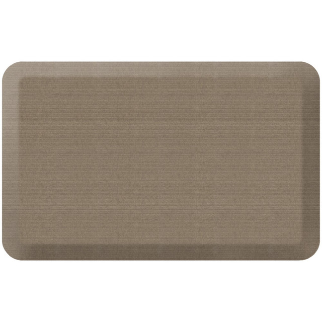 LETs GEL, INC. 106-23-2032-3 GelPro NewLife Designer Comfort Grasscloth Anti-Fatigue Floor Mat, 20in x 32in, Pecan LETs GEL, INC. 106-23-2032-3 GelPro NewLife Designer Comfort Grasscloth Anti-Fatigue Floor Mat, 20in x 32in, Pecan