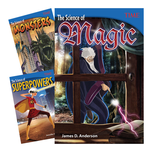 ATDEC Teacher Created Materials 25920  TIME: Real Science Of Fantasy 3-Book Set, Grade 6