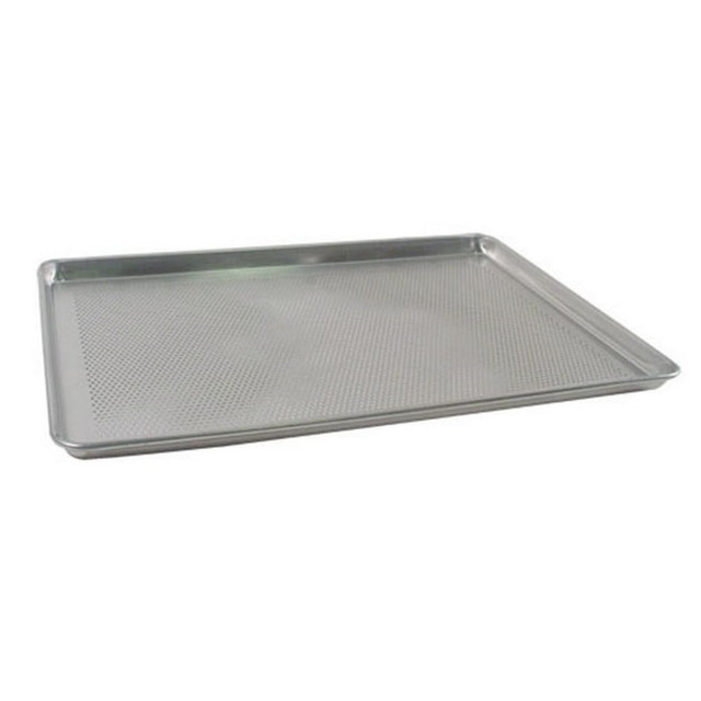 WINCO ALXP-1826P Full-Size Aluminum Sheet Pan, 1inH x 17-7/8inW x 25-5/8inD, Silver WINCO ALXP-1826P Full-Size Aluminum Sheet Pan, 1inH x 17-7/8inW x 25-5/8inD, Silver
