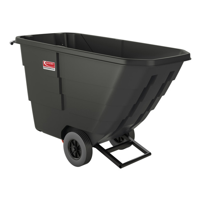 SUNCAST CORPORATION RMTTLD50 Suncast Commercial Tilt Truck, Light Duty, 0.5 Cu Yd., 34-7/8inH x 27-3/4inW x 59-1/8inD, Black SUNCAST CORPORATION RMTTLD50 Suncast Commercial Tilt Truck, Light Duty, 0.5 Cu Yd., 34-7/8inH x 27-3/4inW x 59-1/8inD, Black