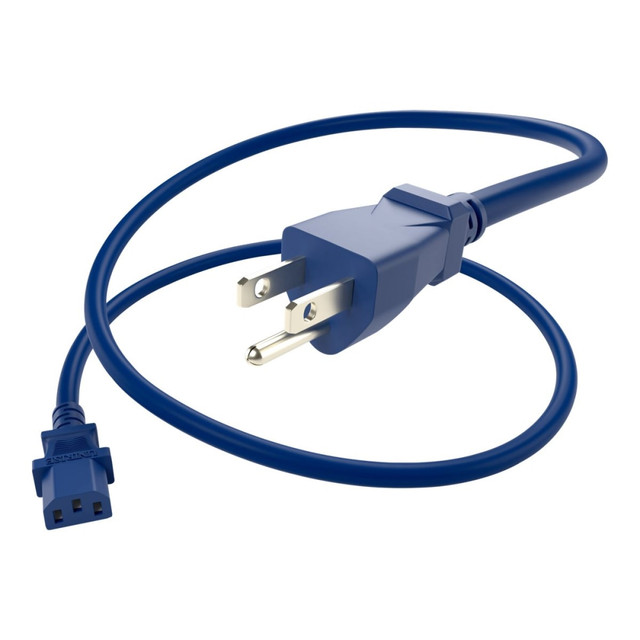 UNIRISE USA, LLC PWCD-515PC13-10A-10F-BLU UNC Group - Power cable - NEMA 5-15P (M) to power IEC 60320 C13 - 125 V - 10 A - 10 ft - blue UNIRISE USA, LLC PWCD-515PC13-10A-10F-BLU UNC Group - Power cable - NEMA 5-15P (M) to power IEC 60320 C13 - 125 V - 10 A - 10 ft - blue