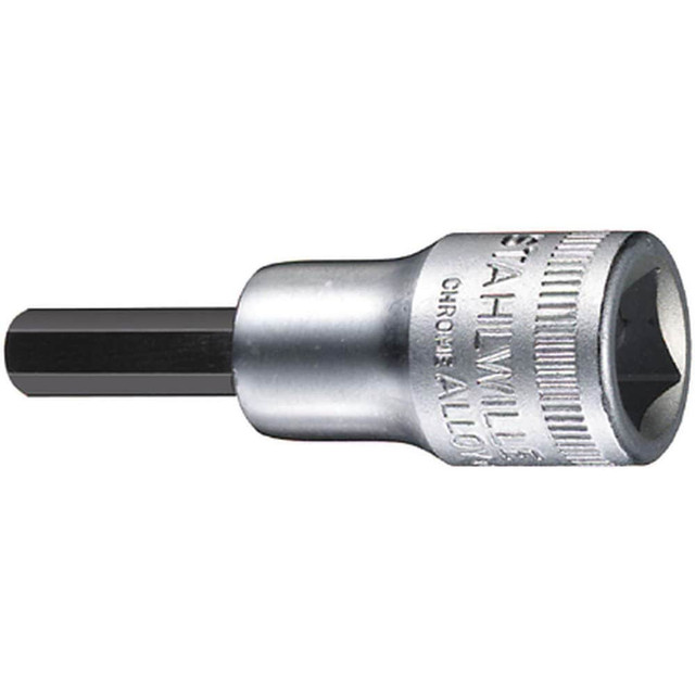Stahlwille 02050008 Hand Hex & Torx Bit Sockets; Socket Type: Metric Hex Bit Socket ; Hex Size (mm): 8.000 ; Bit Length: 20mm ; Insulated: No ; Tether Style: Not Tether Capable ; Material: Chrome Alloy Steel