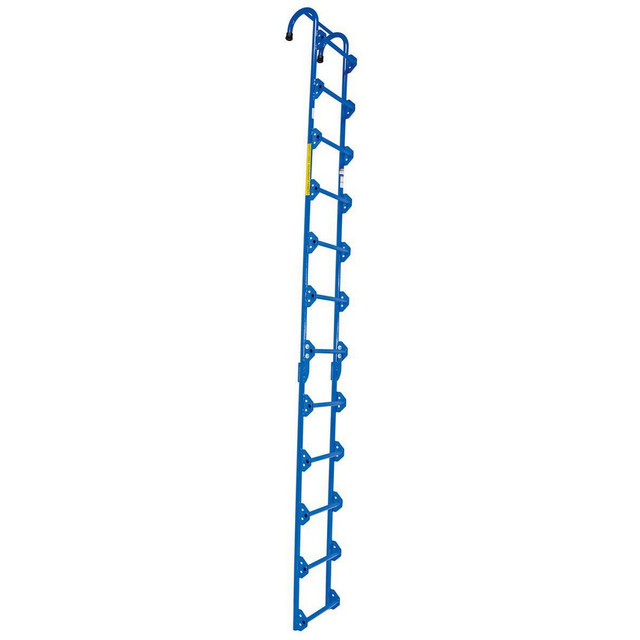 Vestil NTAL-12 12-Step Ladder: Steel, 144" OAH