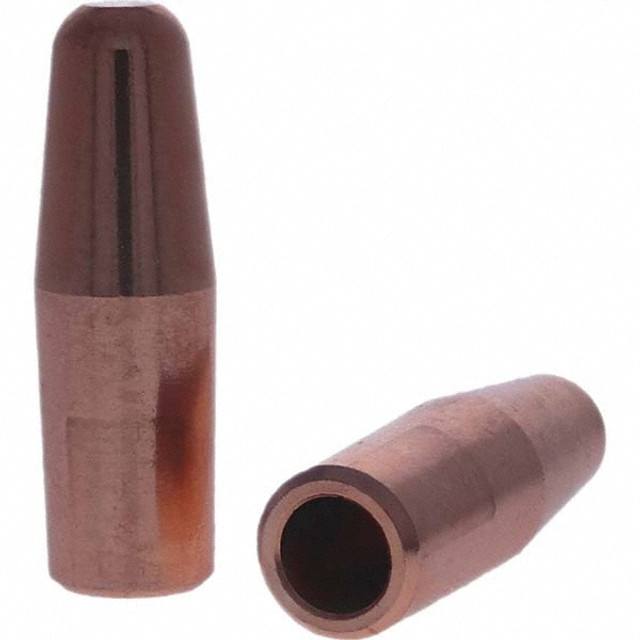 Tuffaloy 132-2406 Spot Welder Tips; Tip Type: Straight Tip A Nose (Pointed) ; Material: RWMA Class 2 - C18200