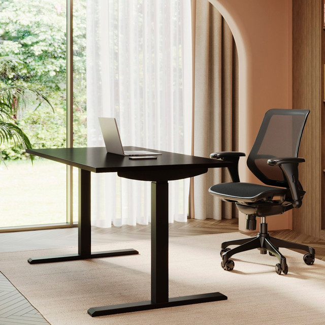 OFFICE DEPOT HM-4801-1 Realspace Magellan 60inW Pneumatic Height-Adjustable Standing Desk, Espresso OFFICE DEPOT HM-4801-1 Realspace Magellan 60inW Pneumatic Height-Adjustable Standing Desk, Espresso