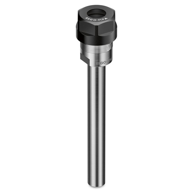 Rego-Fix 2620.11620 Collet Chuck: 0.5 to 10 mm Capacity, ER Collet, 20 mm Shank Dia, Straight Shank