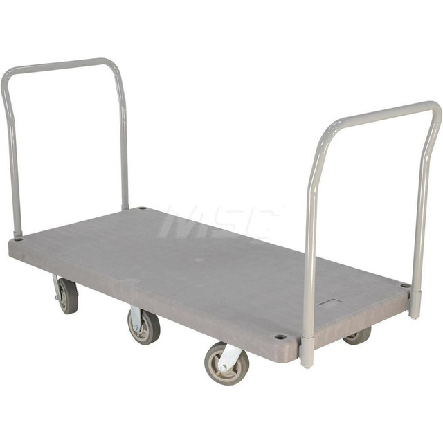 Vestil PPT-3-62 Bar, Panel & Platform Trucks; Deck Material: Plastic