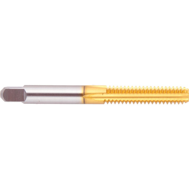 Regal Cutting Tools 008060AS25 Straight Flute Taps; Tap Type: Machine ; Thread Size (Inch): #3 ; Thread Standard: UNC ; Chamfer: Bottoming ; Material: High Speed Steel ; Coating/Finish: Tin